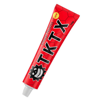 Qualität Rot TKTX Betäubungscreme 10g Betäubungscreme ODM akzeptabel usine